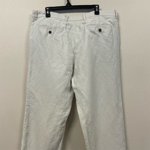 Tommy Bahama Men's Ivory Chino Pants Size 38x30 Relaxed Fit - Picture 8 of 8